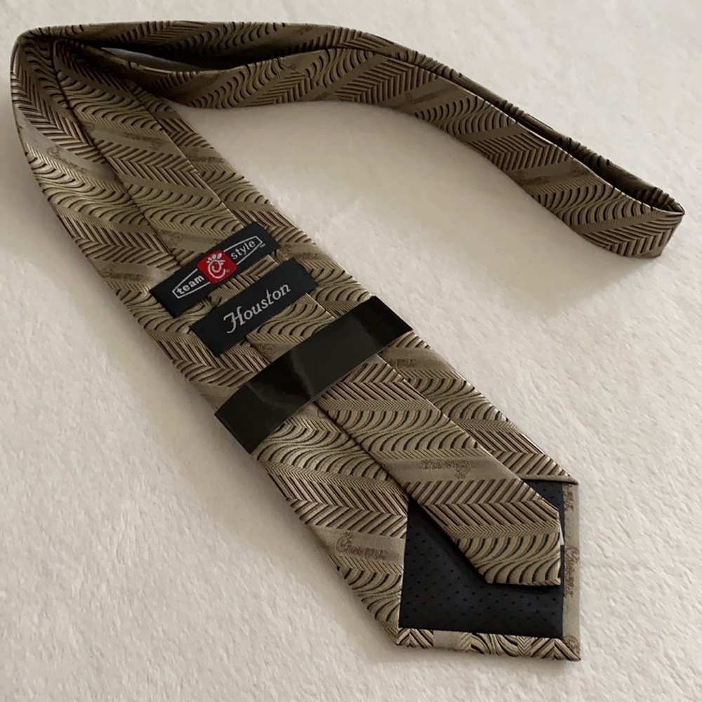 {NWT} Chick-fil-A | Houston Texas Heritage Collection Silk Tie Wide 4" TS0209 - Picture 7 of 15
